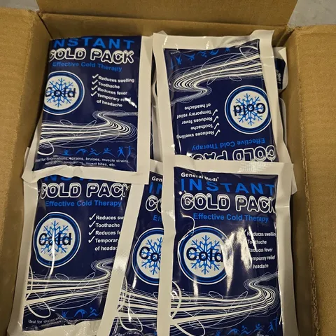 APPROXIMATELY 25 GENERAL MEDI INSTANT COLD PACK EFFECTIVE COLD THERAPY 