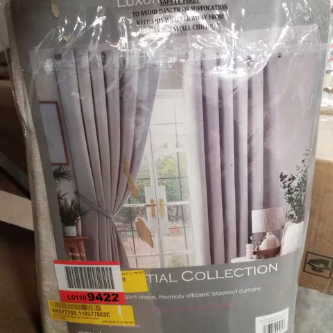 EILFRIED CHENILLE RING TOP EYELET CURTAINS 