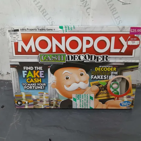 MONOPOLY CASH DECODER TADING GAME