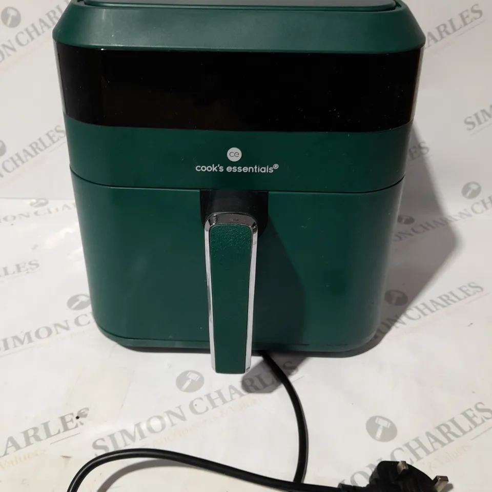 COOKS ESSENTIALS AIR FRYER - EMERALD