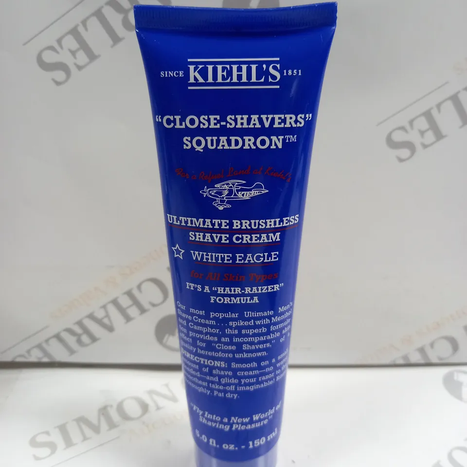 KIEHLS ULTIMATE BRUSHLESS SHAVE CREAM 150ML