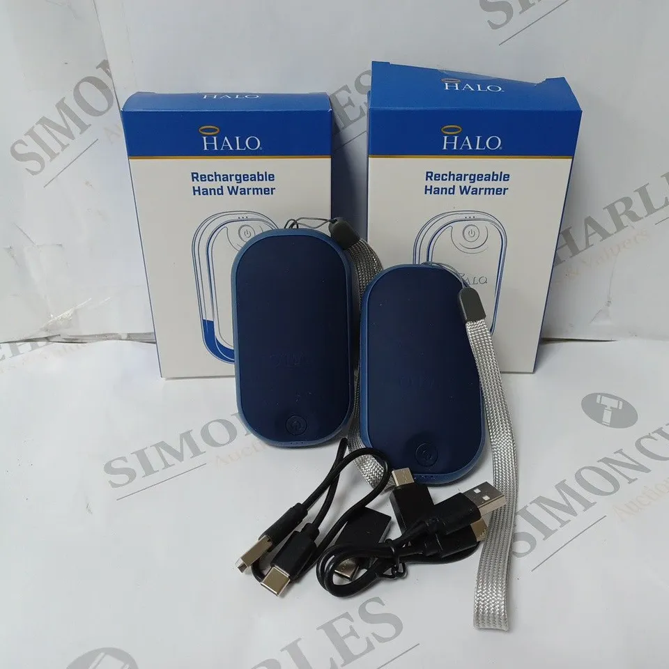 BOXED HALO SET OF 2 5,200MAH HAND WARMERS