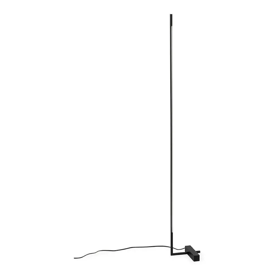 BOXED HEALS SABER LED FLOOR LAMP BLACK RRP £199