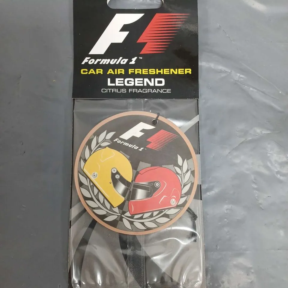BOXED LOT OF APPROXIMATELY 50 F1 FORMULA ONE CAR AIR FRESHENERS
