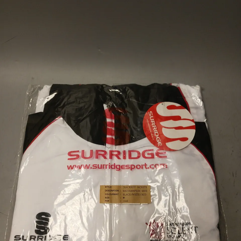 APPROXIMATELY 25 SURRIDGE PERSONALISED CRICKET TRACKSUIT JACKETS - M