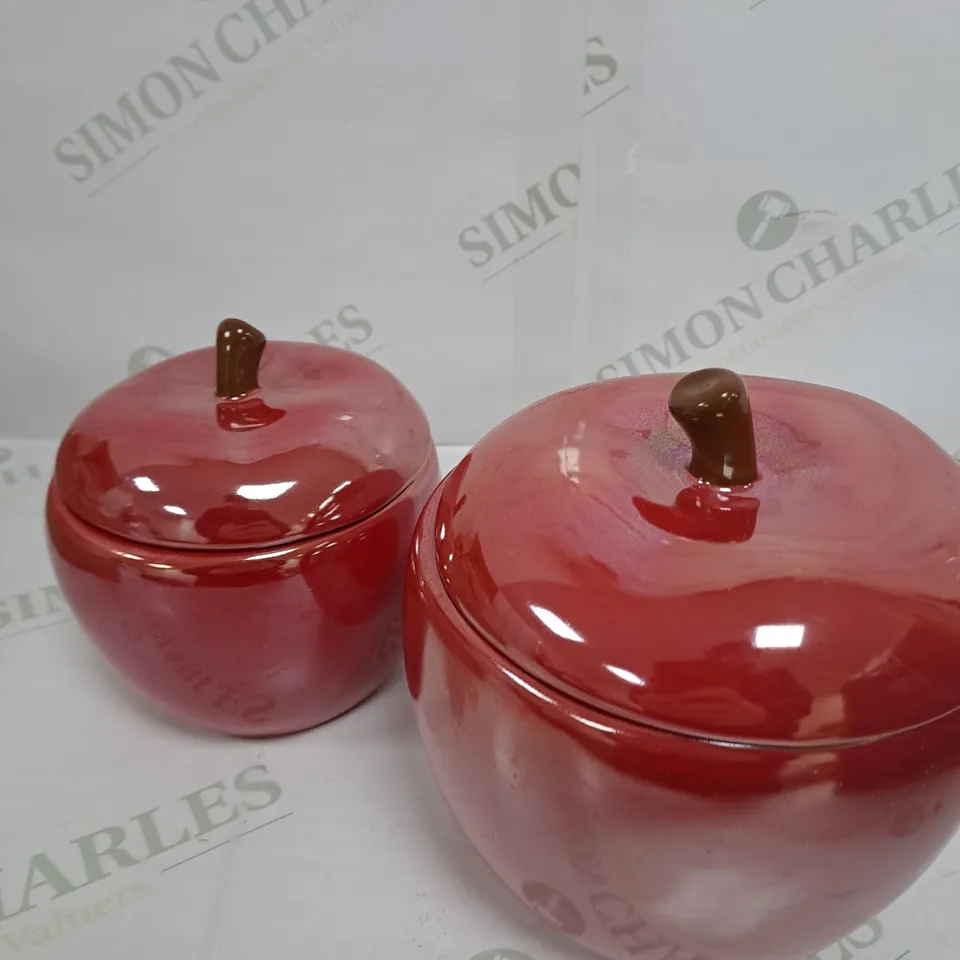 BOXED HOMEWORX SCENTED CANDLE - DELICIOUSLY APPLE