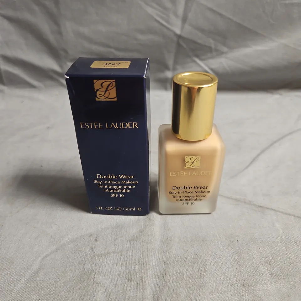 ESTÉE LAUDER DOUBLE WEAR STAY-IN-PLACE MAKEUP FOUNDATION – SHADE 3N2 WHEAT, 30ML (BOXED)