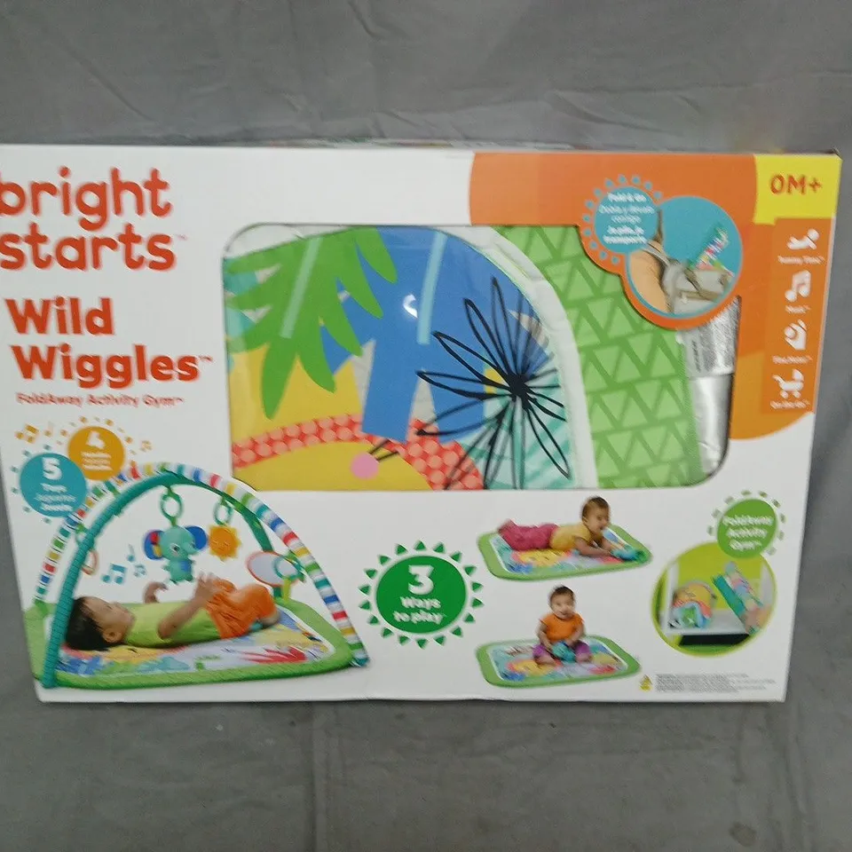 BRIGHT STARTS WILD WIGGLES BABY PLAY GYM