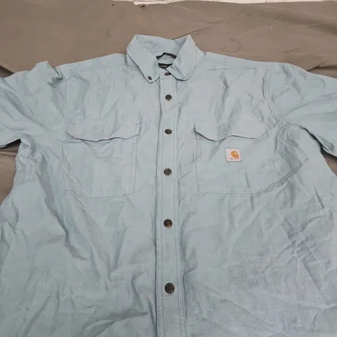 CARHARTT LOOSE FIT SHIRT – LIGHT BLUE, UK L 