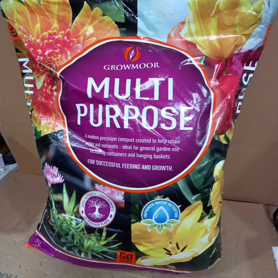 GROWMOOR MULTIPURPOSE COMPOST 50L
