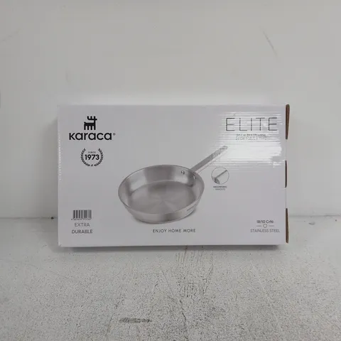 KARACA ELITE STAINLESS STEEL FRYING PAN 24CM