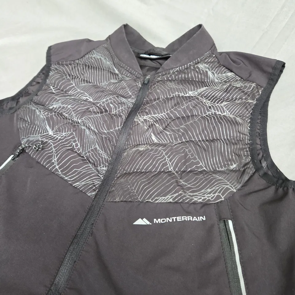 MONTERRAIN FULL ZIP GILET SIZE S