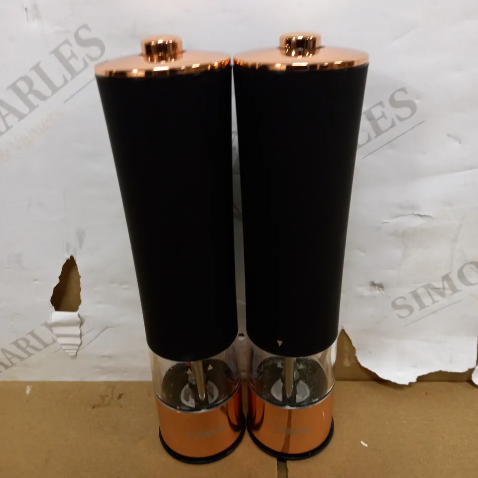TOWER ELECTRIC SALT AND PEPPER MILL 