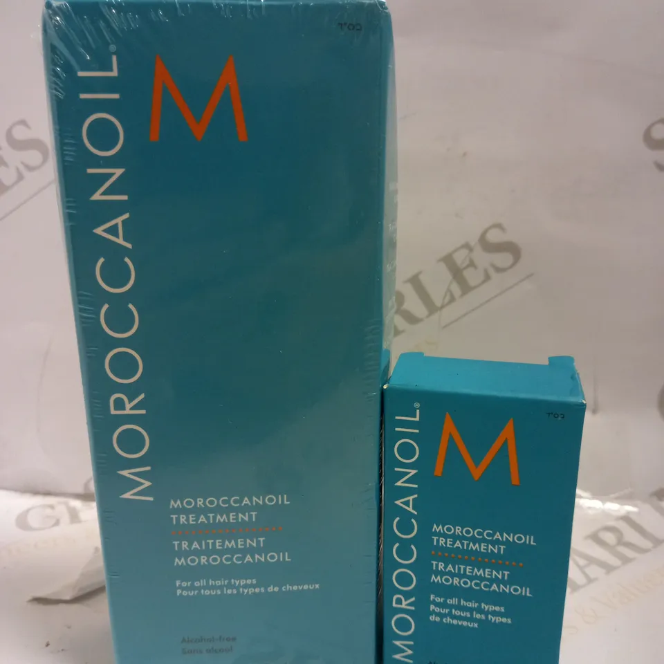 TWO BOXS OF MORROCANOIL TREATMENT - 100ML AND 25ML