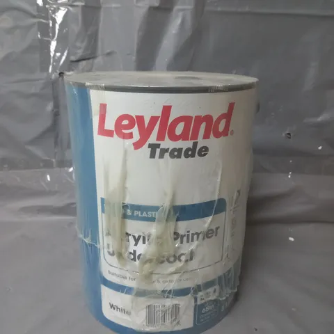 LEYLAND ACRYLIC PRIMER UNDERCOAT 5L WHITE 