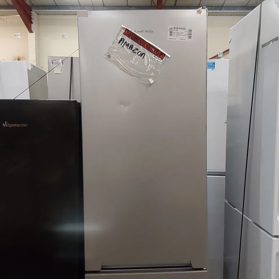 RUSSELL HOBBS RH180FFFF55S FREESTANDING FROST FREE FRIDGE FREEZER - UNPROCESSED RAW RETURN