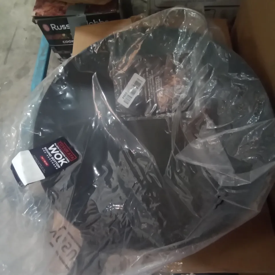 YOXUKATA BLACK CARBON STEEL WOK