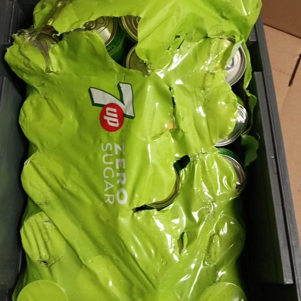 APPROXIMATELY 20 CANS OF 7UP ZERO 330ML