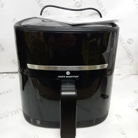 COOK'S ESSENTIALS 4L AIR FRYER BLACK