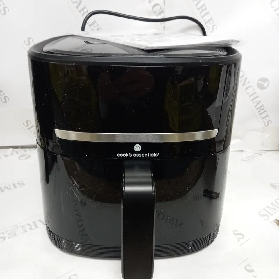 COOK'S ESSENTIALS 4L AIR FRYER BLACK