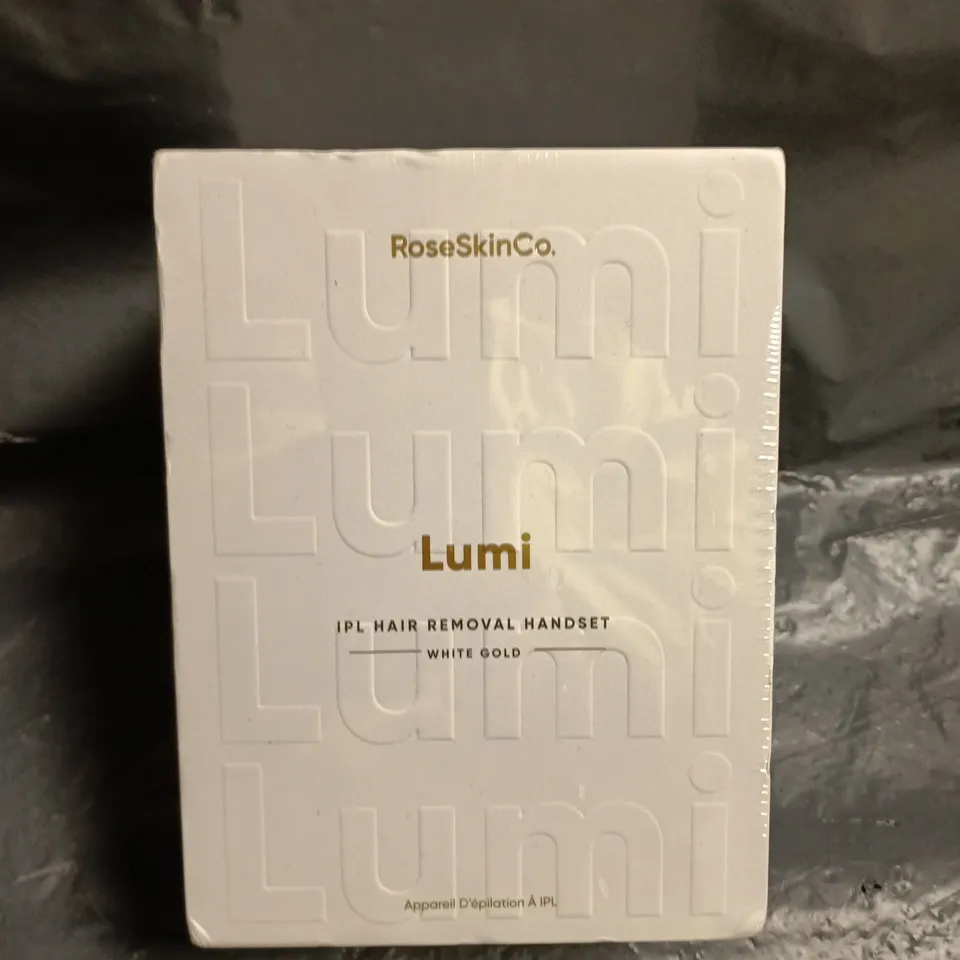 SEALED ROSESKIN CO LUMI IPL HAIR REMOVAL HANDSET