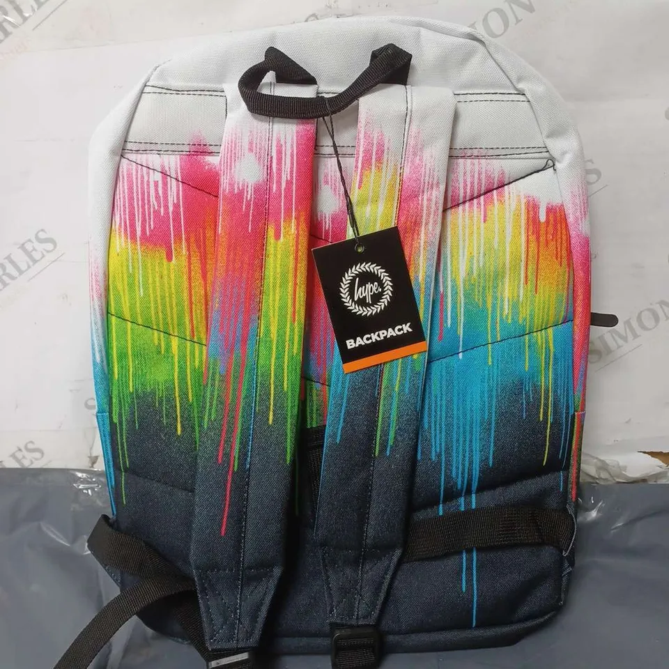 HYPE UNISEX MULTI DRIPS BACK PACK