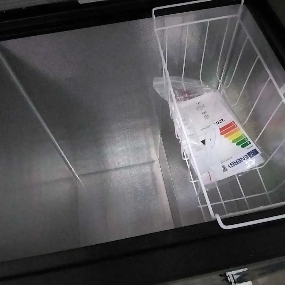 ELECTRIQ 141LED CHEST FREEZER BLACK 