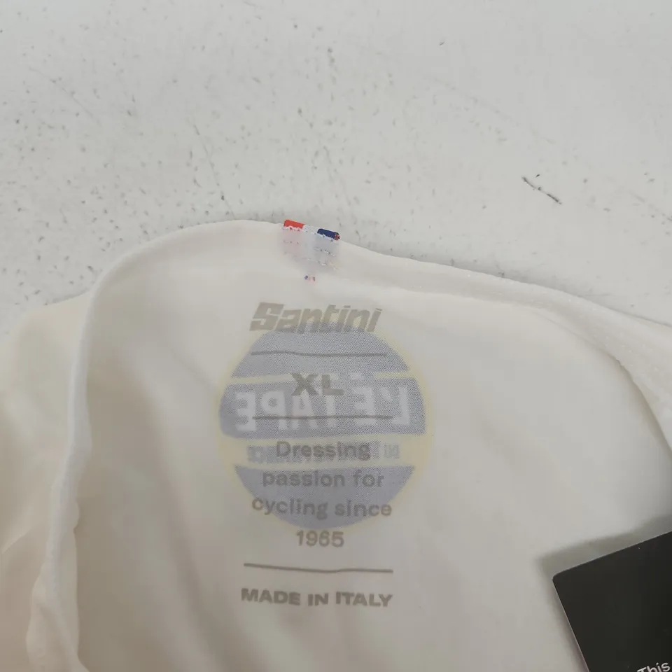 SANTINI LE TOUR DE FRANCE CYCLING JERSEY XL CAPPUCCINO – MADE IN ITALY