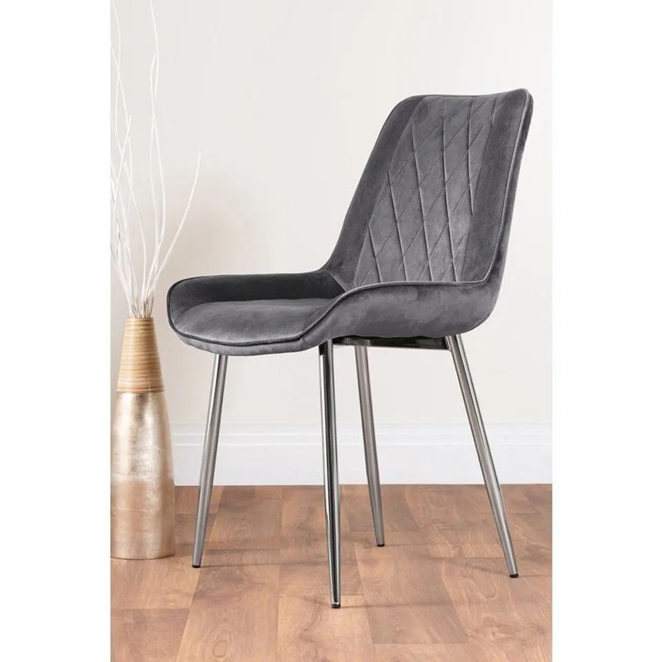 BOXED EUBANKS UPHOLSTERED DINING CHAIR