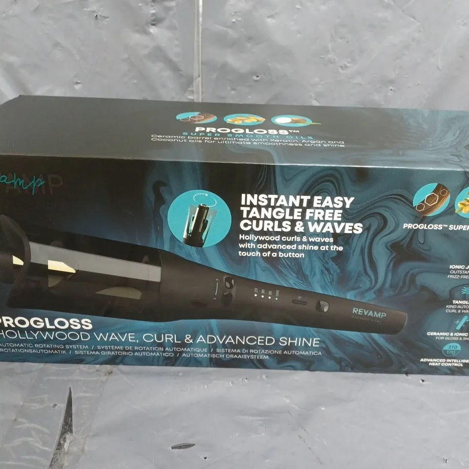 BOXED PROGLOSS HOLLYWOOD WAVE, CURL & ADVANCED SHINE  RRP £119.99