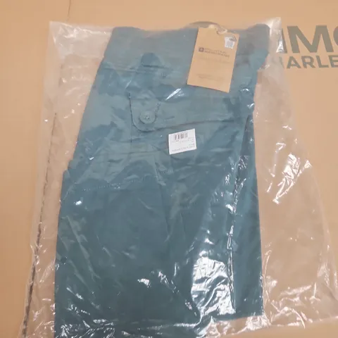 MOUNTAIN WAREHOUSE COAST STRETCH SHORTS – TEAL, UK 14 
