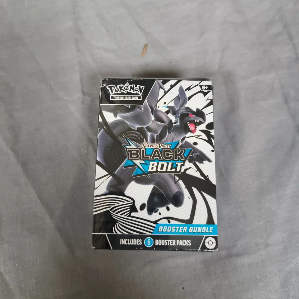 POKÉMON TRADING CARD GAME - SCARLET & VIOLET BLACK BOLT BOOSTER BUNDLE - SEALED