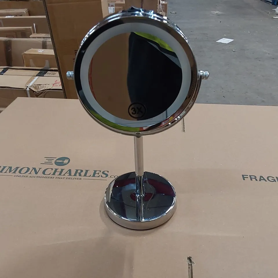 BOXED ROUND LED MIRROR (1 BOX)