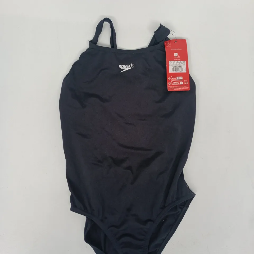 SPEEDO GIRL'S SWIMSUIT IN BLACK SIZE 15-16 YEARS