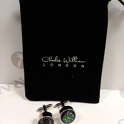 CHARLES WILLIAM LONDON CUFF LINKS 