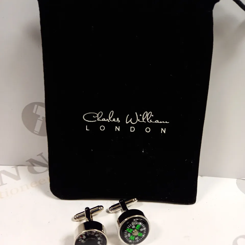 CHARLES WILLIAM LONDON CUFF LINKS 