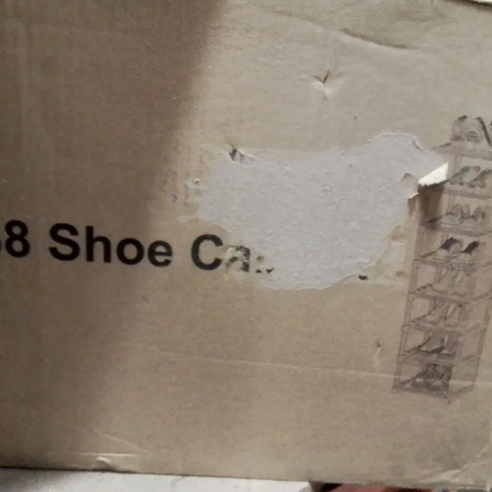 BOXED SHOE RACK