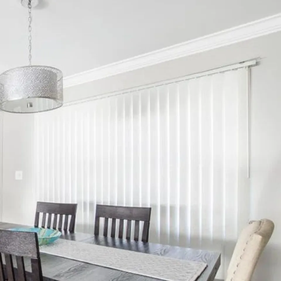 BOXEX VANE ROOM DARKENING VERTICAL BLIND - WHITE (1 BOX)