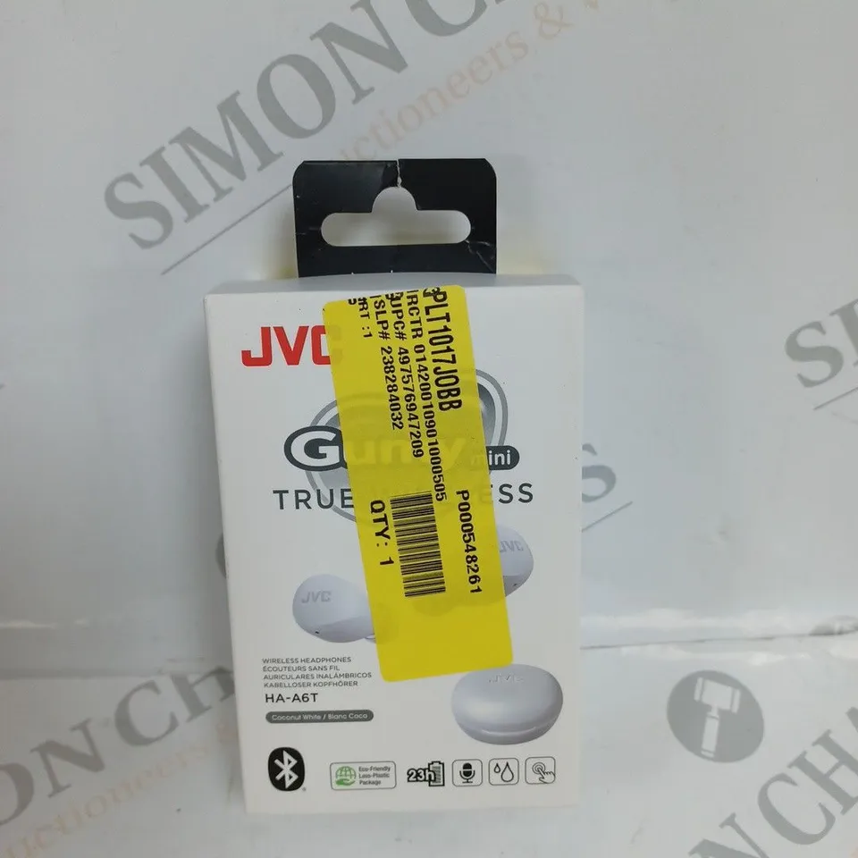 BOXED JVC TRUE WIRELESS EARBUDS