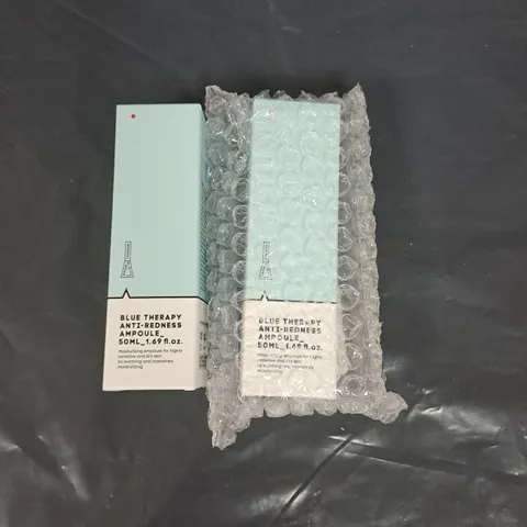 SEALED X2 NORMAL NOMORE BLUE THERAPY ANTI-REDNESS AMPOULE 50ML
