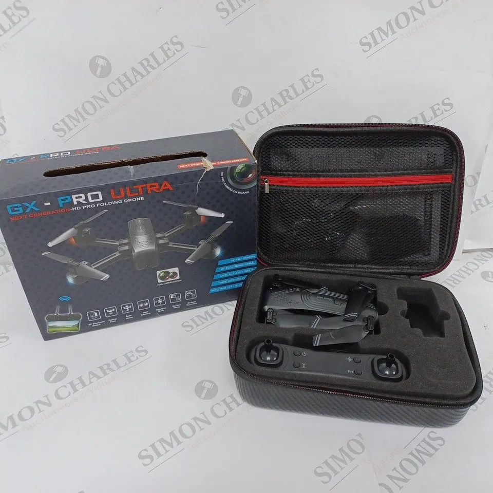 BOXED GX-PRO ULTRA HD PRO FOLDING DRONE 