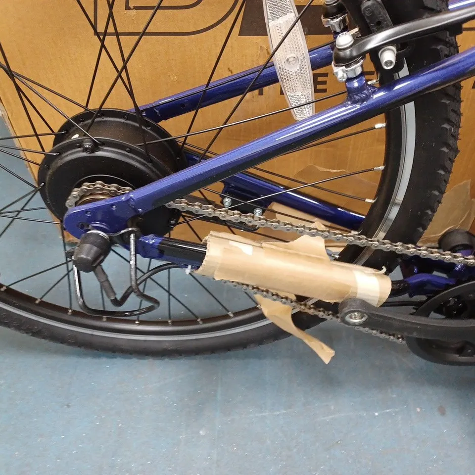 LECTOR ADVENTURER LOW STEP 36V ELECTRIC BIKE - PURPLE / COLLECTION ONLY