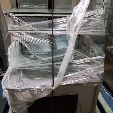 STAINLESS STEEL COMMERCIAL COLD DISPLAY FRIDGE/COUNTER