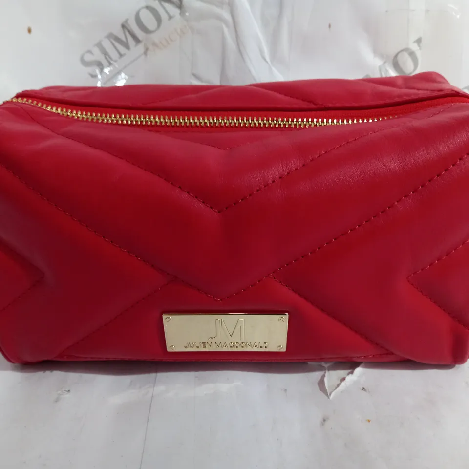 JULIEN MACDONALD PADDED MAKE-UP BAG