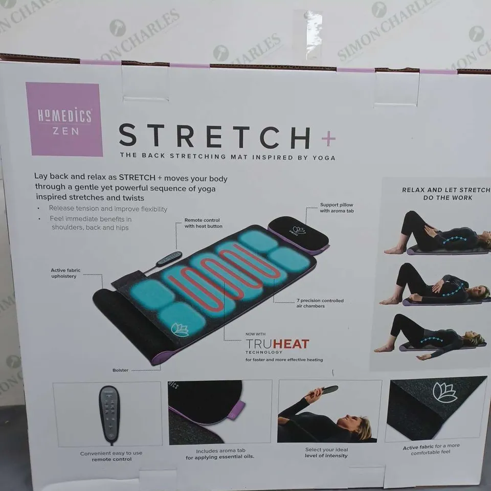 HOMEDICS ZEN STRETCH+ BACK STRETCHING MAT 
