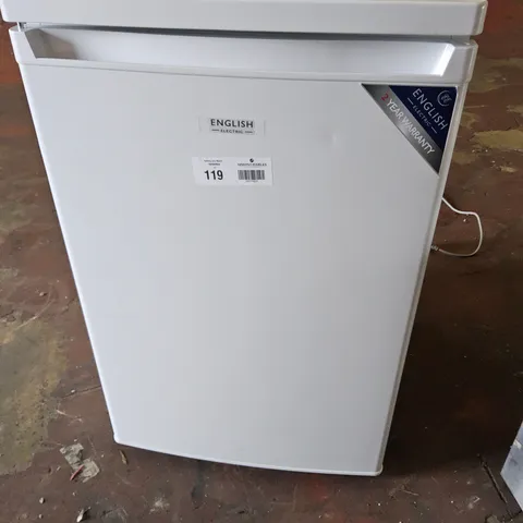 ENGLISH ELECTRIC UNDER COUNTER FRIDGE WHITE