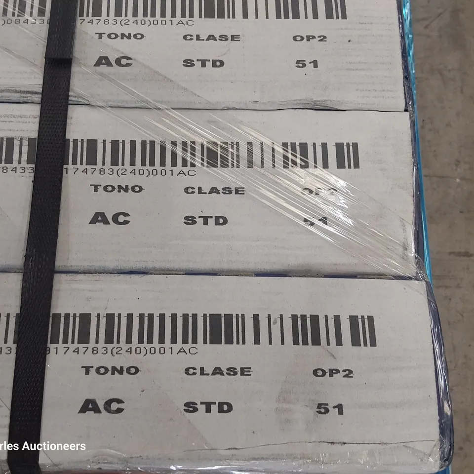 PALLET OF 49 BALDOCER DAVENPORT CARBONE SPANISH TILES EACH 300 × 600mm 8.8sq m