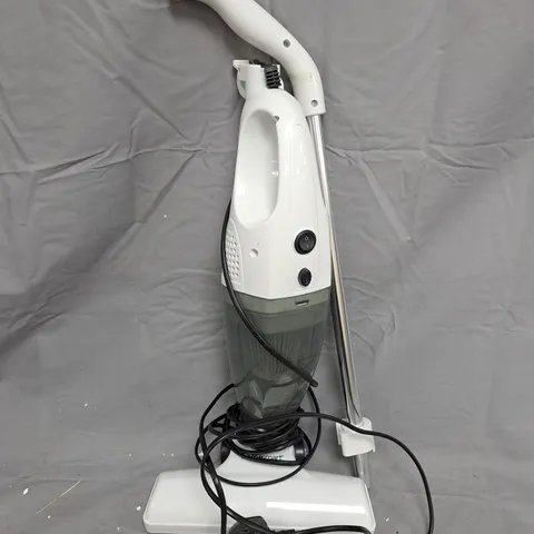 WHITE UPRIGHT VACUUM CLEANER – CORDED