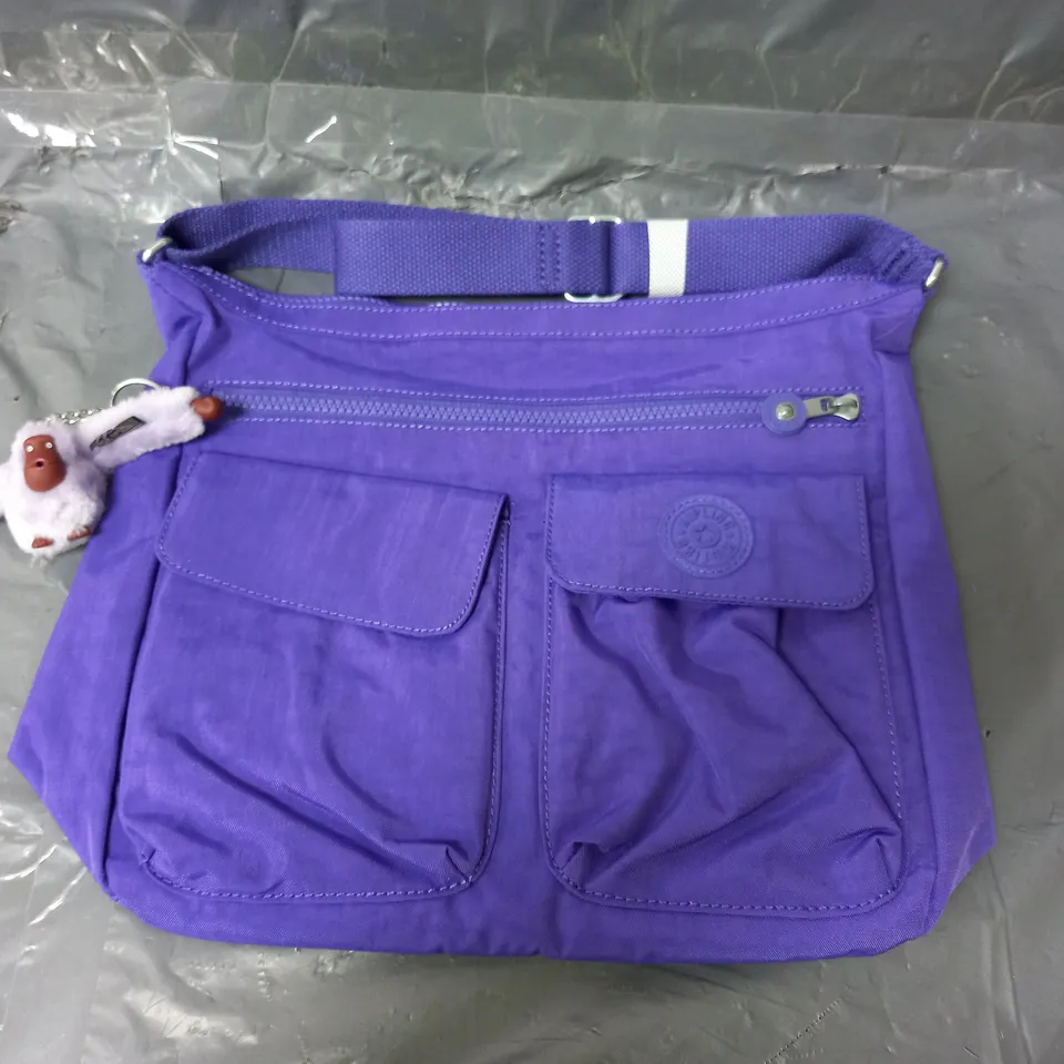 KIPLING LADIES SATCHEL PURPLE