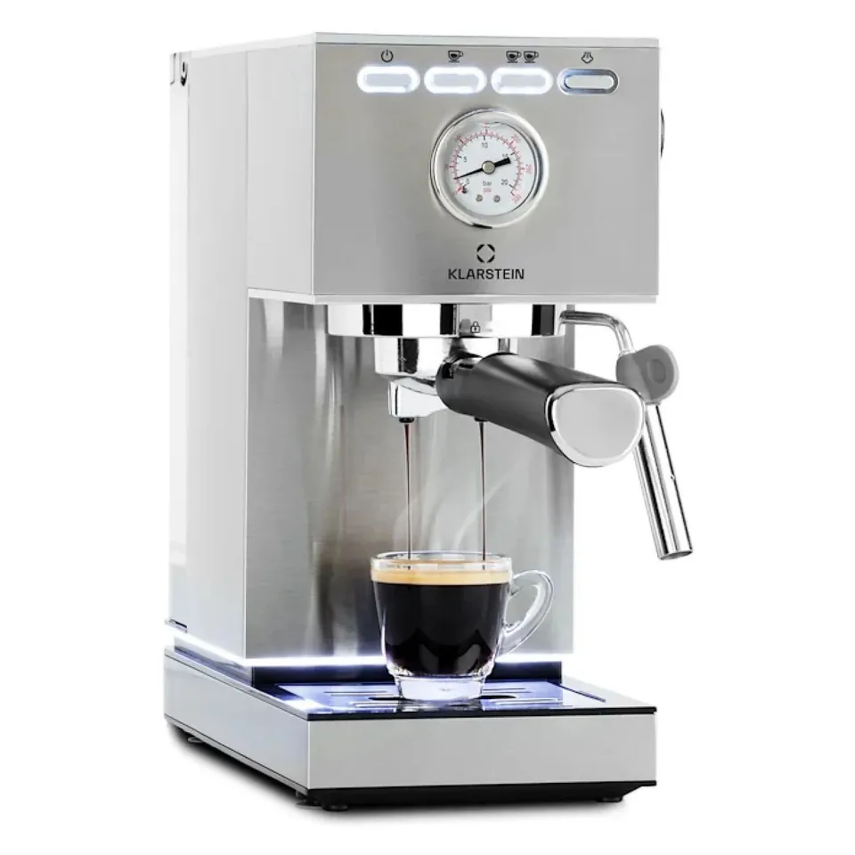 BOXED KLARSTEIN PAUSA PRESSURE COFFEE MACHINE